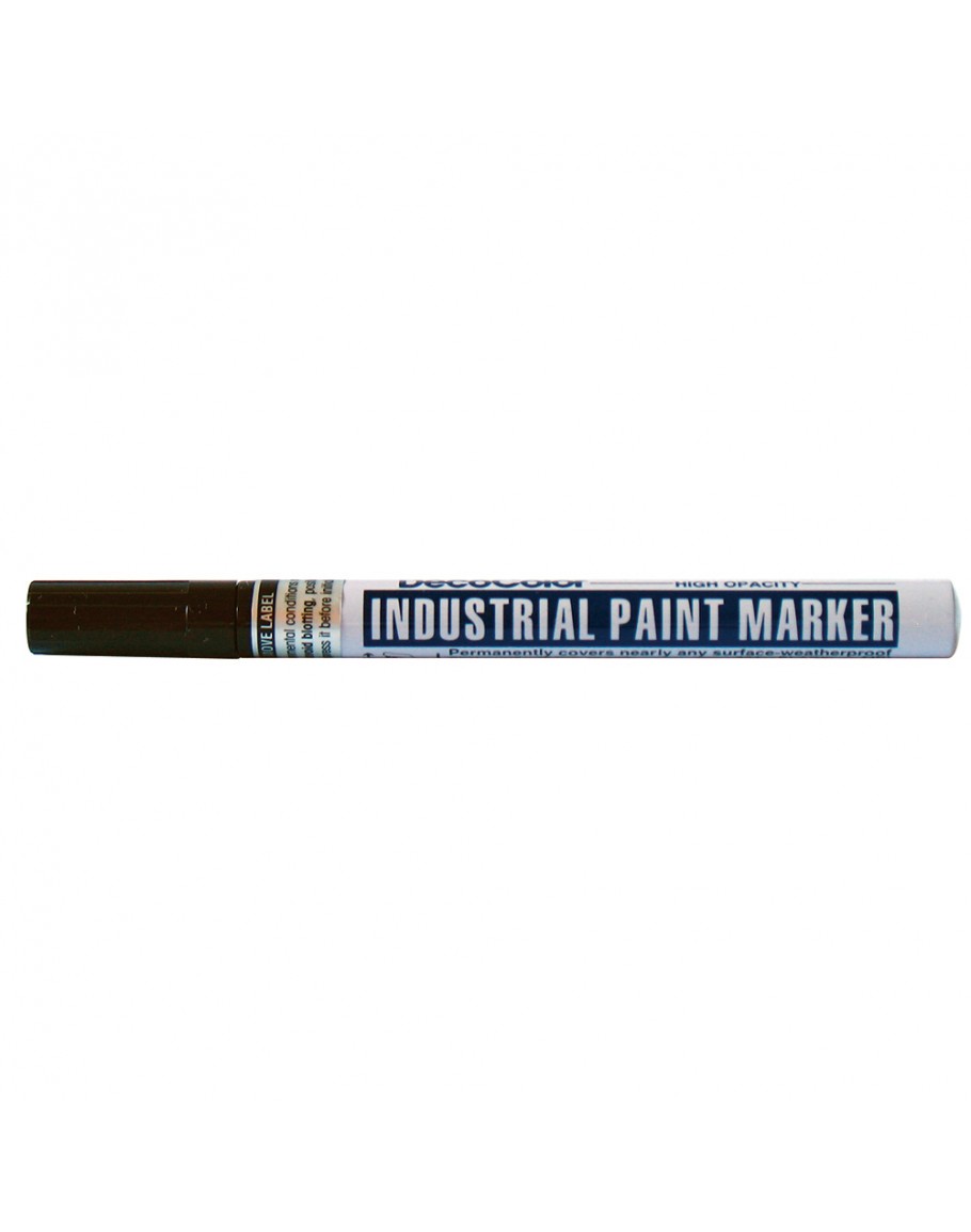 Маркер покриващ 221 fine черен, Industrial Paint